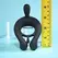 Playboy Pleasure Triple Play Vibrating Ring Black, 9 Modes, Remote Control