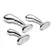 b-Vibe Stainless Steel Training Set - 3-Piece Prostate Plug Kit
