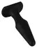 You2Toys Silicone Anal Plug Tapered Shape 10.5cm Soft Black