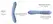 Svakom Ava Neo Cornflower Blue App-Controlled Thrusting Device 19.6cm
