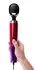 le Wand Diecast Plug-In Ombre Compact Massage Wand, 20 Modes, Silver