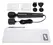 le Wand Diecast Plug-In Black Compact Massage Wand 20 Modes 29cm
