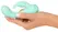 Cuties Mini Vibrator 4.G Green - Compact Flexible Silicone Model