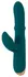 Thumping Rabbit вибратор с подвижен пръстен, силиконов, розов, 22,7 см