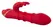 You2Toys Rabbit Vibrator 3 Moving Rings Silicone Waterproof 23.7cm Pink