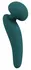 Sweet Smile Flexible Wand Compact Rechargeable Massager, 10 Modes, Black