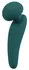 Sweet Smile Flexible Wand Compact Rechargeable Massager, 10 Modes, Black