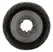 You2Toys Vibrating Squeezable Donut Intimate Machine Black 10.3cm