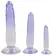 Crystal Clear Set of 3 Transparent Intimate Models with Suction Base PVC
