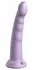 Dillio Platinum Slim Seven 7 Inch Silicone Intimate Device Purple