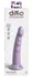 Dillio Platinum Slim Seven 7 Inch Silicone Intimate Device Purple