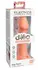 Dillio Platinum Big Hero Flexible Silicone Model Peach 17 cm