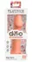 Dillio Platinum Big Hero Flexible Silicone Model Peach 17 cm