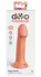 Dillio Platinum Big Hero Flexible Silicone Model Peach 17 cm