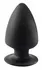 SilexD Premium Silicone Plug L - Temperature Play, 13 cm, Black