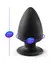 SilexD Premium Silicone Plug L - Temperature Play, 13 cm, Black