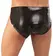 LateX Men's Latex Briefs Black M/L with Integrated Insertable Element