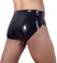 LateX Men's Latex Briefs L with Integrated Inflatable System, Black