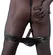 LateX Men's Latex Briefs XL with Integrated Support Plug, Black