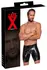 LateX Men's Black Latex Pants with Full-Length Zipper 2XL