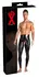 LateX Men's Latex Leggings L with Anatomical Front Opening, Black