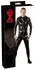 Cottelli Collection Men's Latex Jumpsuit XL Black 0.4mm 3-Way Zip