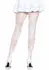 Leg Avenue Seamless Floral Lace Pantyhose - Elegant Pattern, One Size