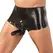 LateX Men's Black Latex Pants with Anatomical Sleeve L/XL