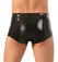 LateX Men's Black Latex Pants with Anatomical Sleeve L/XL