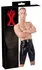 LateX Herren Latex Cycling Shorts XL with Anatomical Sleeve, Black