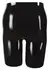 LateX Men’s Latex Cycling Shorts S with Anatomical Sleeve, Black