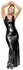 LateX Maxi Dress XL Black Natural Latex Sleek Design 0.35mm
