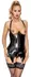 LateX Cami Suspender Open Cup XL - Adjustable Natural Latex Bodysuit