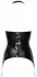 LateX Open Cup Cami Suspender - Black Natural Latex, Size S