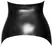 LateX Classic Black Suspender Belt S - Natural Latex, Adjustable Clips