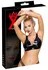 LateX Black Latex Bustier XL - Adjustable Back, Natural Rubber