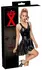 LateX Mini Dress Black L - Classic Flared Latex Design