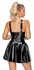 LateX Mini Dress Black S - Classic Tapered Rubber Outfit