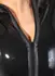 Cottelli Collection Latex Midi Dress with Front Zip, Size L, Black