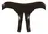 LateX Black Crotchless Briefs S-L - Skin-Tight Natural Rubber Design