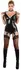 LateX Basque Model Black L - Fitted Latex Corset with Zipper & Garters