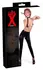 LateX Latex Crotchless Leggings XL Black - Flat Dipped, Premium Finish