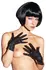 LateX Black Short Latex Gloves XL Anatomical Fit 0.4mm