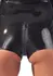 LateX Body Open Cup 2XL Black - Long Sleeve Latex Bodysuit, Zippered