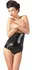 LateX Waist-High Latex Briefs 2XL Black - Anatomic Open Design