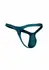 Justin+Simon Bulge Thong Men’s Anatomical Pouch Chlorine-Resistant Black