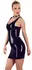 Cottelli Collection Latex Mini Dress Black L - Sleek Sleeveless Design