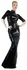 Cottelli Collection Latex Dress Black Size M Reversible Zip Design