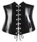 Black Level Latex Waist Cincher Black 2XL - Shaping Corset with Lacing