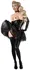 Cottelli Collection Latex Waist Cincher Black XL - Shaping Corset
